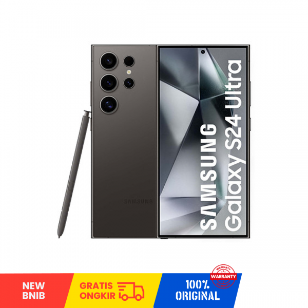 SAMSUNG Galaxy S24 Ultra 5G (512GB/ 12GB/ DUAL SIM/ SILENT CAMERA/ Titanium Black/355862233637762/ Sim Free) - NEW BNIB