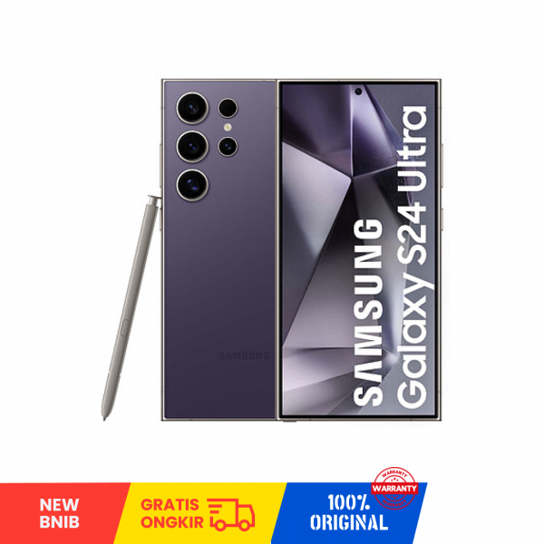 SAMSUNG Galaxy S24 Ultra 5G (512GB/ 12GB/ DUAL SIM/ SILENT CAMERA/ Titanium Violet/355862233602626/ Sim Free) - NEW BNIB