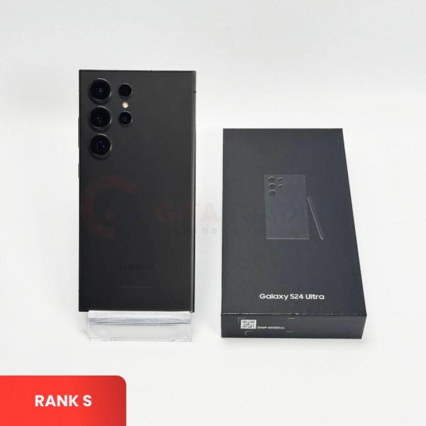 Samsung Galaxy S24 Ultra 5G Titanium Black - SIM Free | ROM: 256GB | RAM: 12GB | IMEI: 350513046764617 | RANK S