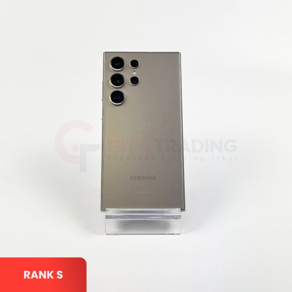 Samsung Galaxy S24 Ultra 5G Titanium Gray - SIM Free | ROM: 256GB | RAM: 12GB | Dual Sim & Silent Camera | IMEI: 350256193308131 | RANK S