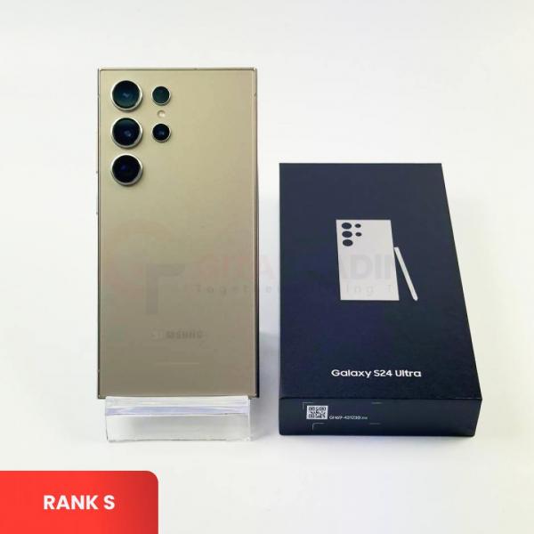 Samsung Galaxy S24 Ultra 5G Titanium Gray - SIM Free | ROM: 256GB | RAM: 12GB | IMEI: 350513045937107 | RANK S