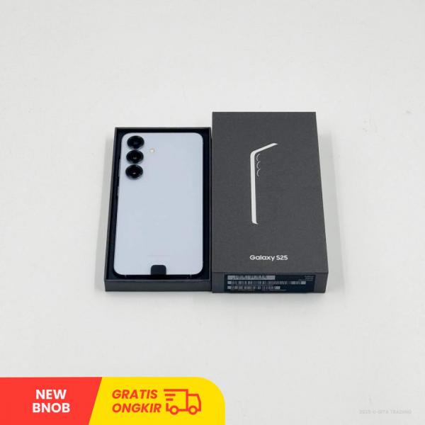 SAMSUNG Galaxy S25 5G IcyBlue - Sim Free | ROM: 256GB| RAM: 12GB | IMEI: 351183071448988 | NEW BNOB