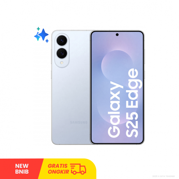 SAMSUNG Galaxy S25 Edge 5G Titanium Icyblue - Sim Free | Dual SIM | Silent Camera | ROM: 512GB | RAM: 12GB | IMEI: 350784636013307 | NEW BNIB