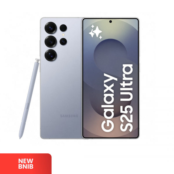 SAMSUNG Galaxy S25 Ultra 5G Titanium SilverBlue - Sim Free | ROM: 512GB| RAM: 12GB | DUAL SIM & SILENT CAMERA | IMEI: 353754571746176 | NEW BNIB