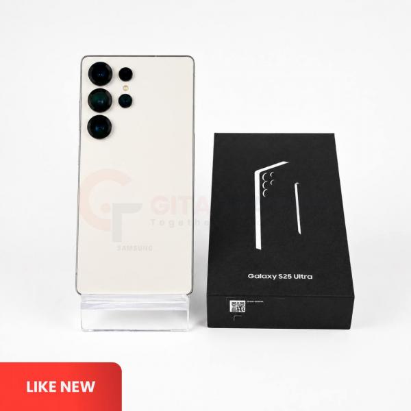 SAMSUNG Galaxy S25 Ultra 5G Titanium WhiteSilver - Sim Free | ROM: 512GB| RAM: 12GB | IMEI: 351017260514541 | LIKE NEW