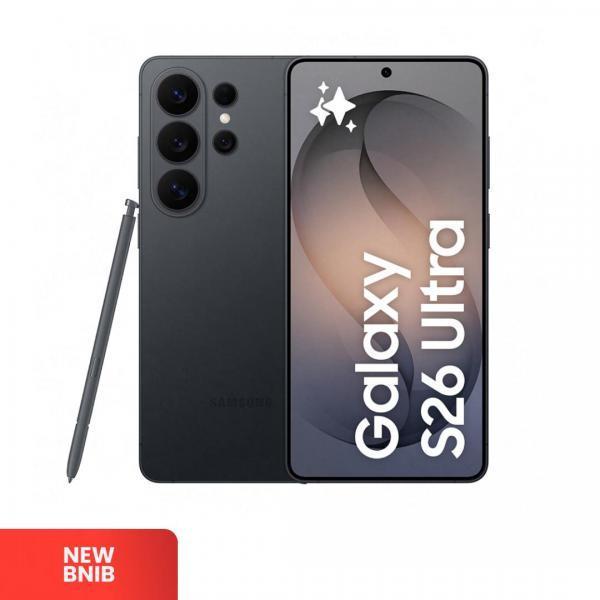SAMSUNG Galaxy S26 Ultra 5G Black - Sim Free | ROM: 1000GB (1TB) | RAM: 16GB | SINGLE SIM & SILENT CAMERA | IMEI: 350593240636977 | NEW BNIB