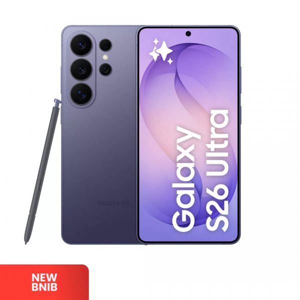 SAMSUNG Galaxy S26 Ultra 5G Sky Cobalt Violet - Sim Free | ROM: 512GB | RAM: 12GB | DUAL SIM & SILENT CAMERA | IMEI: 352817530806653 | NEW BNIB