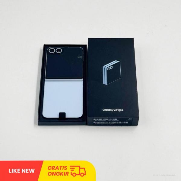 SAMSUNG Galaxy Z Flip6 5G Blue - Sim Free | ROM: 256GB | RAM: 12GB | IMEI: 352167840110077 | LIKE NEW