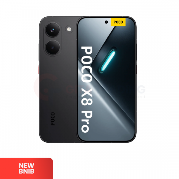 Xiaomi POCO X8 PRO 5G Black - SIM FREE | ROM: 512GB | RAM: 12GB | Dual Sim | IMEI: 866132083325781 | BNIB
