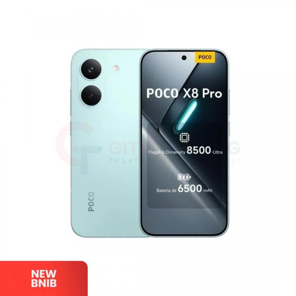 Xiaomi POCO X8 PRO 5G Mint Green - SIM FREE | ROM: 512GB | RAM: 12GB | Dual Sim | IMEI: 864812088380947 | BNIB