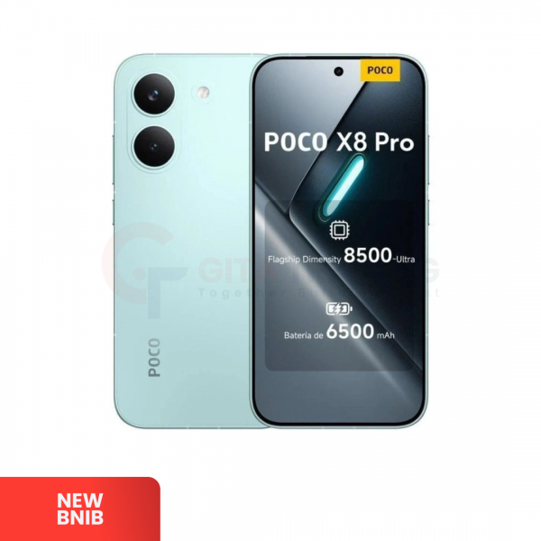 Xiaomi POCO X8 PRO 5G Mint Green - SIM FREE | ROM: 512GB | RAM: 12GB | Dual Sim | IMEI: 866132083130785 | BNIB